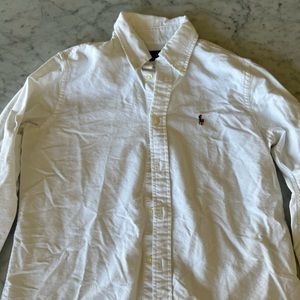 Ralph lauren cropped shirt